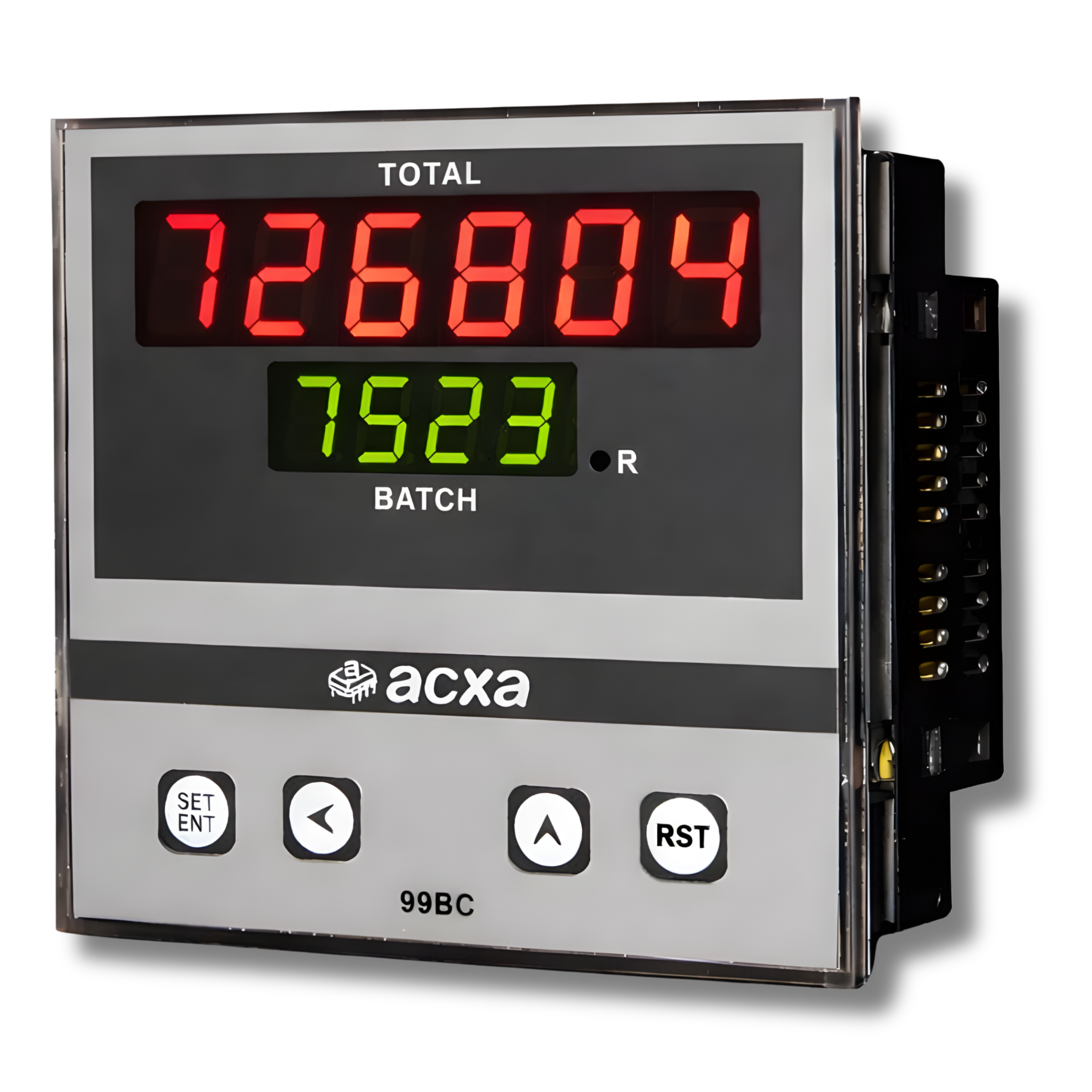Simple Batch Totalizer Batch Counter with Totalizer & Relay Output - NPN/PNP Compatible | ACXA ...
