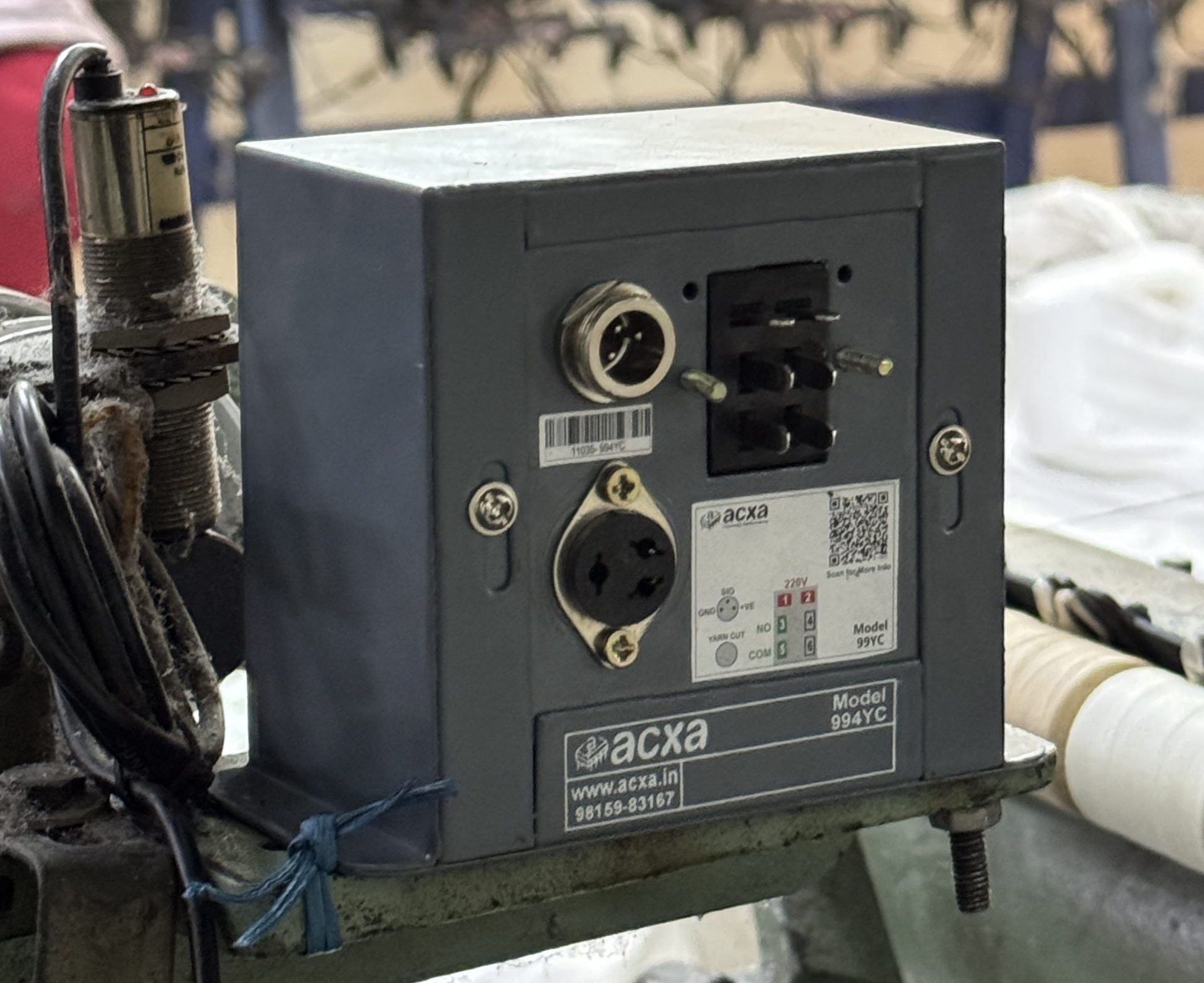 tube winding machine counter